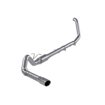 1999-2003 F250 / F350 7.3L 4'' Turbo-Back Sportavgassystem Singel Sidoutblås AL MBRP